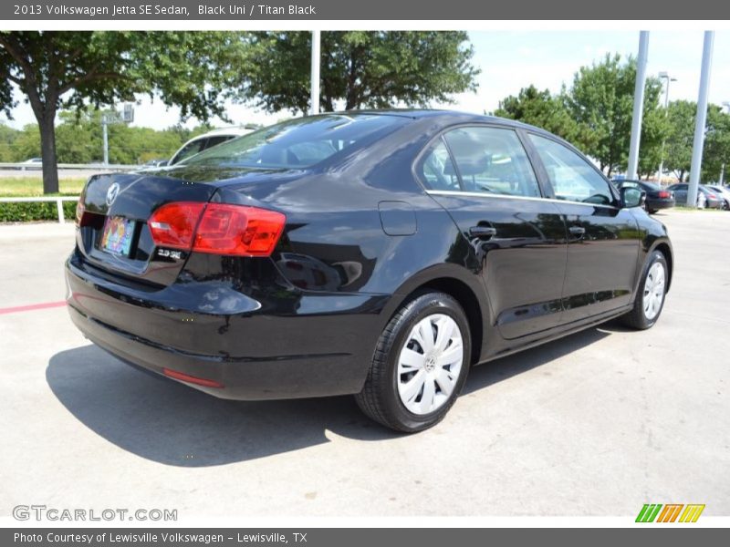 Black Uni / Titan Black 2013 Volkswagen Jetta SE Sedan