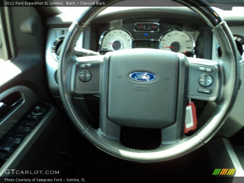 Black / Charcoal Black 2012 Ford Expedition EL Limited
