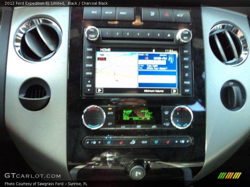Black / Charcoal Black 2012 Ford Expedition EL Limited