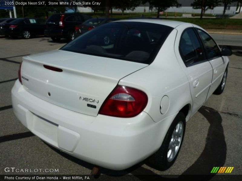 Stone White / Dark Slate Gray 2005 Dodge Neon SXT