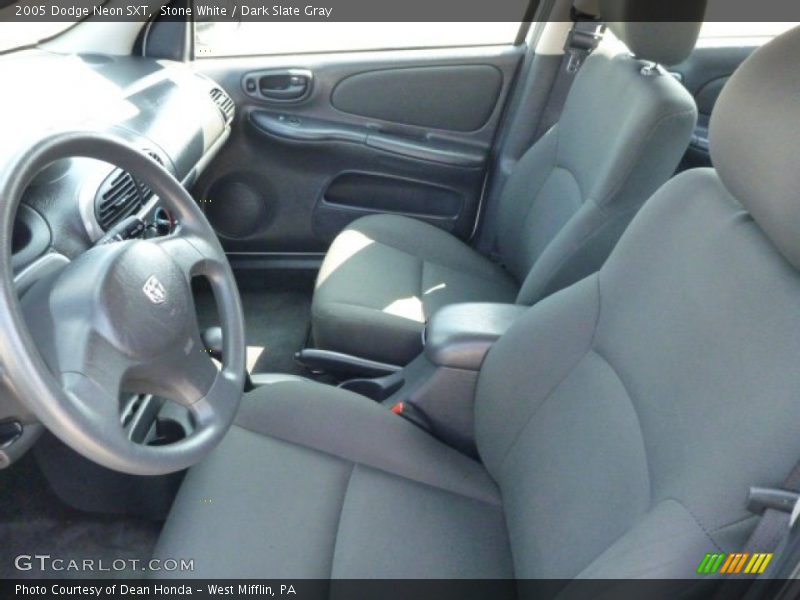 Stone White / Dark Slate Gray 2005 Dodge Neon SXT