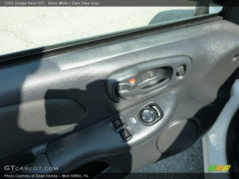 Stone White / Dark Slate Gray 2005 Dodge Neon SXT
