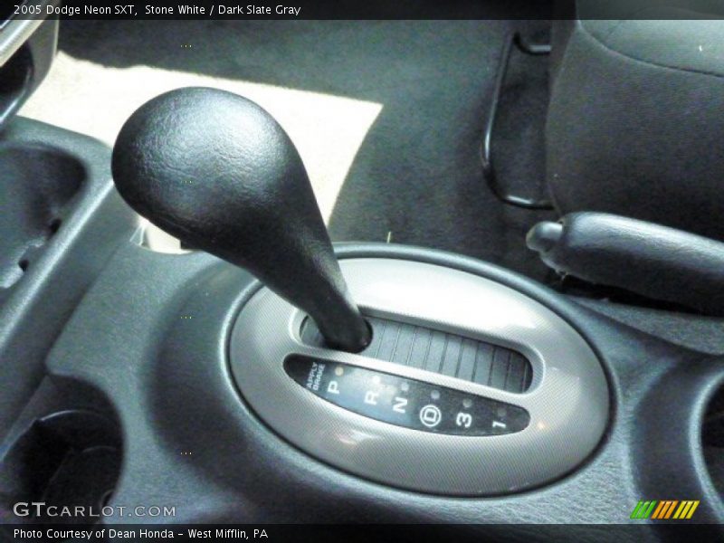 Stone White / Dark Slate Gray 2005 Dodge Neon SXT