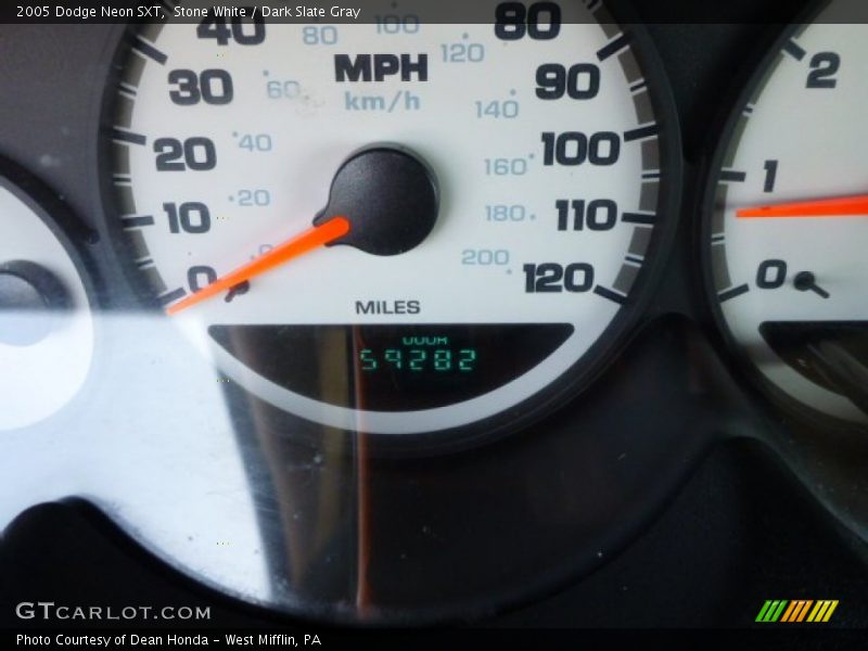 Stone White / Dark Slate Gray 2005 Dodge Neon SXT