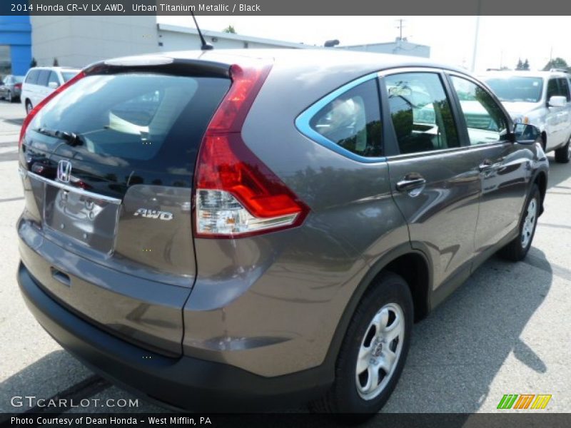 Urban Titanium Metallic / Black 2014 Honda CR-V LX AWD