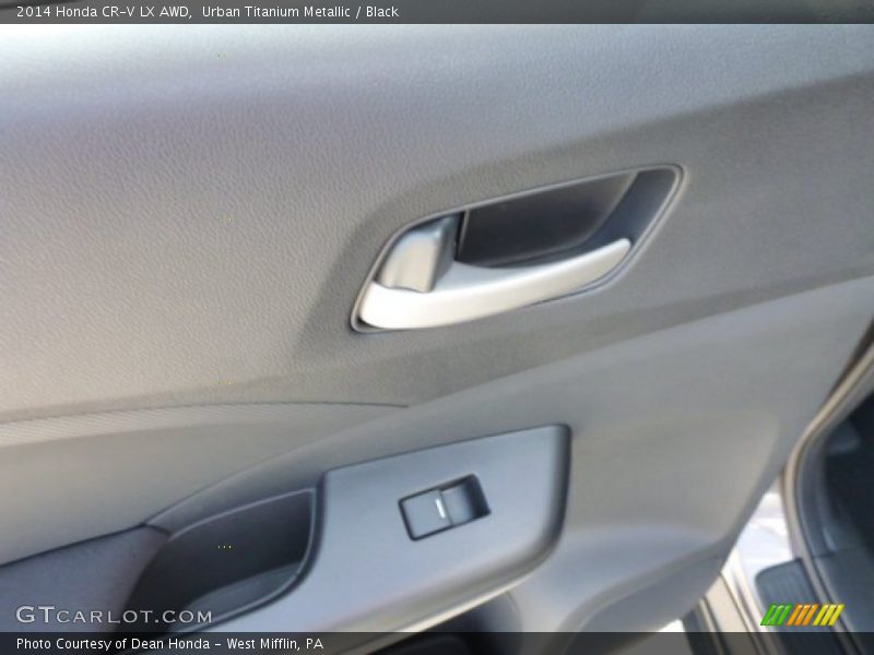 Urban Titanium Metallic / Black 2014 Honda CR-V LX AWD