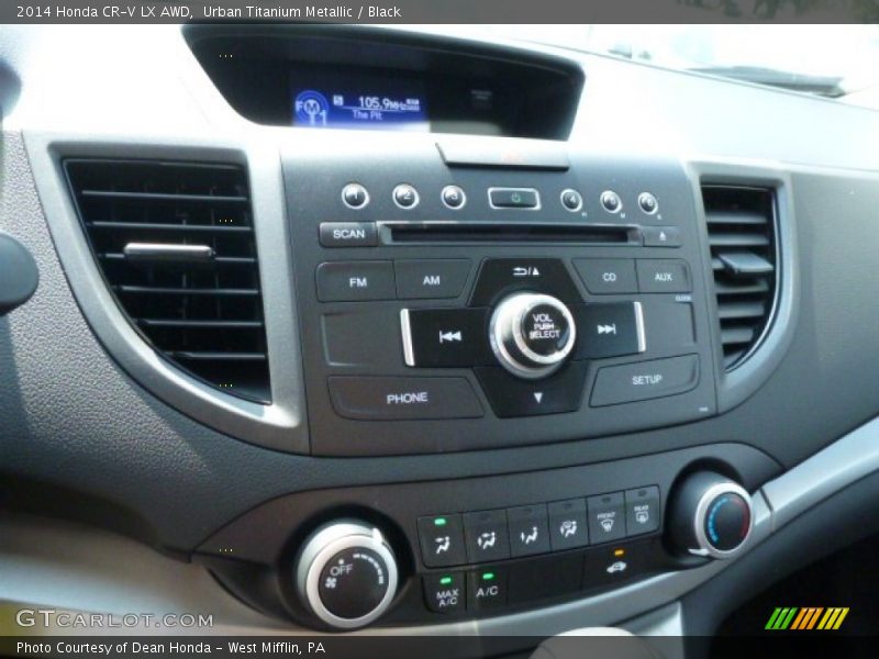 Urban Titanium Metallic / Black 2014 Honda CR-V LX AWD