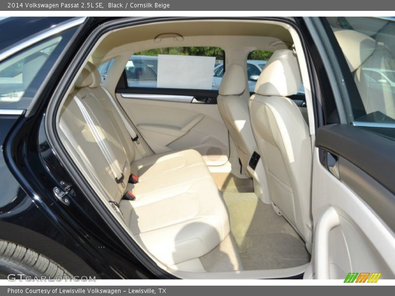 Black / Cornsilk Beige 2014 Volkswagen Passat 2.5L SE