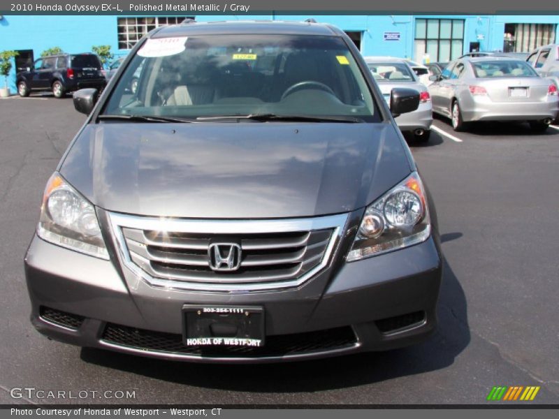 Polished Metal Metallic / Gray 2010 Honda Odyssey EX-L