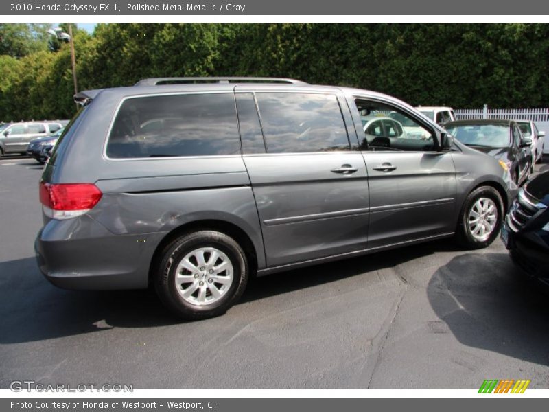 Polished Metal Metallic / Gray 2010 Honda Odyssey EX-L