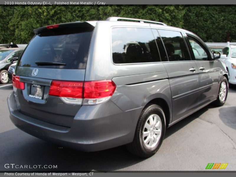 Polished Metal Metallic / Gray 2010 Honda Odyssey EX-L