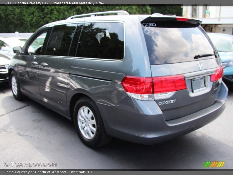 Polished Metal Metallic / Gray 2010 Honda Odyssey EX-L