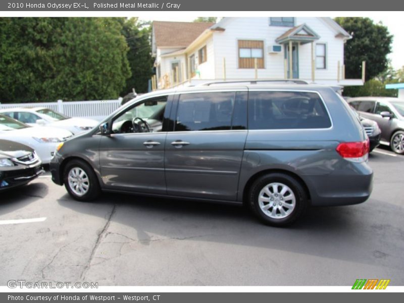 Polished Metal Metallic / Gray 2010 Honda Odyssey EX-L