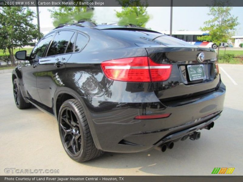 Carbon Black Metallic / Bamboo Beige 2010 BMW X6 M