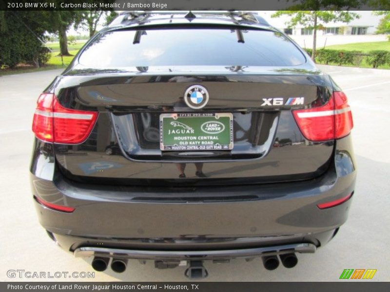 Carbon Black Metallic / Bamboo Beige 2010 BMW X6 M