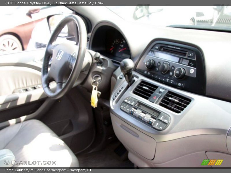 Polished Metal Metallic / Gray 2010 Honda Odyssey EX-L
