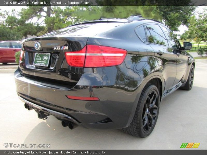 Carbon Black Metallic / Bamboo Beige 2010 BMW X6 M