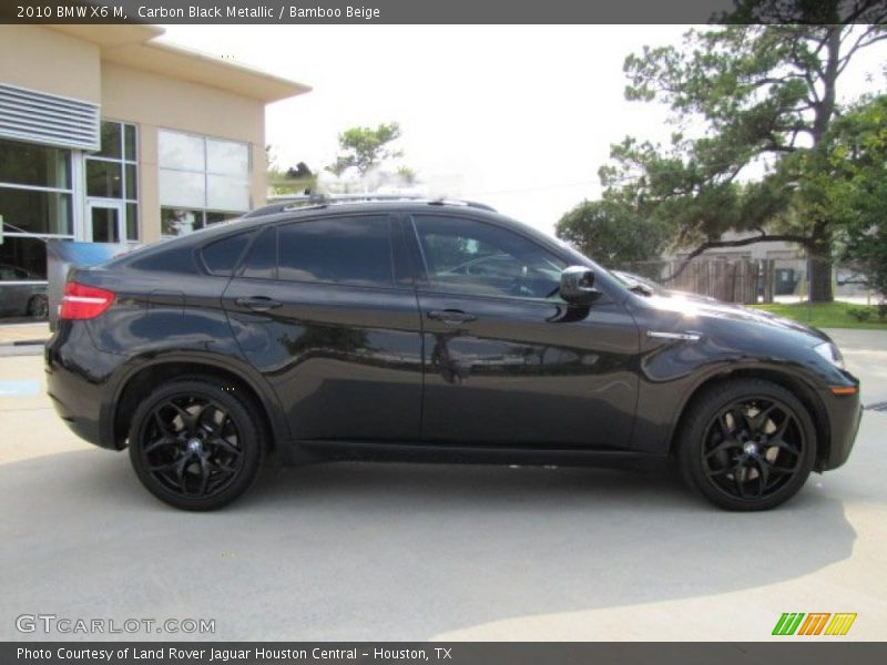 Carbon Black Metallic / Bamboo Beige 2010 BMW X6 M