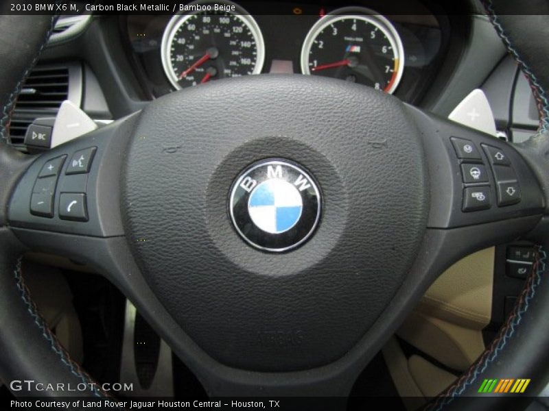 Carbon Black Metallic / Bamboo Beige 2010 BMW X6 M