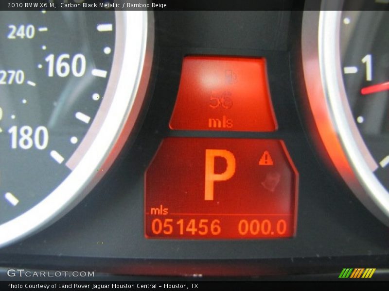 Carbon Black Metallic / Bamboo Beige 2010 BMW X6 M