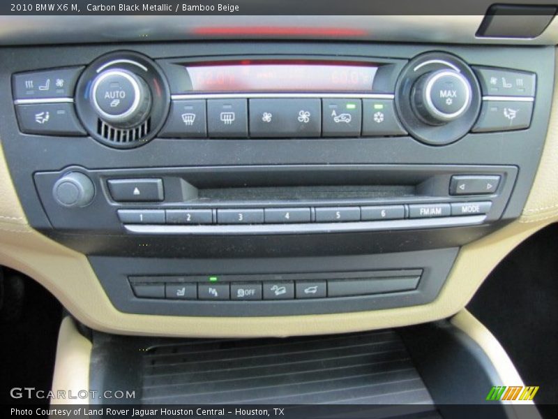 Controls of 2010 X6 M 