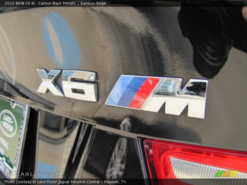 Carbon Black Metallic / Bamboo Beige 2010 BMW X6 M