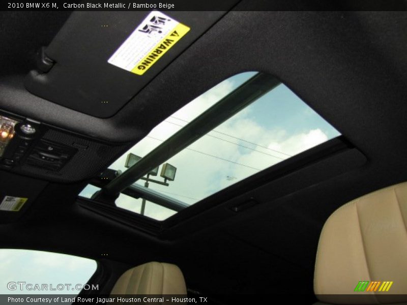 Carbon Black Metallic / Bamboo Beige 2010 BMW X6 M