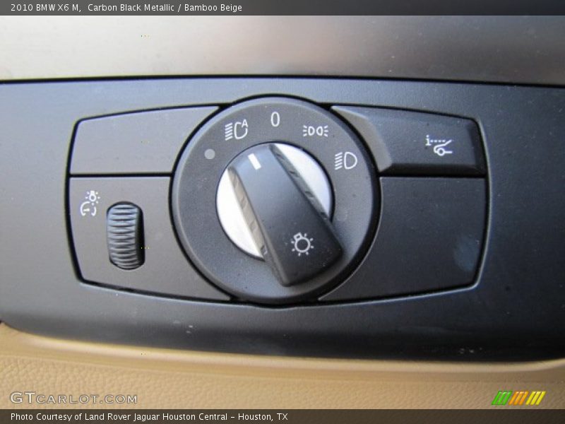 Carbon Black Metallic / Bamboo Beige 2010 BMW X6 M