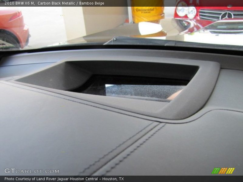Carbon Black Metallic / Bamboo Beige 2010 BMW X6 M