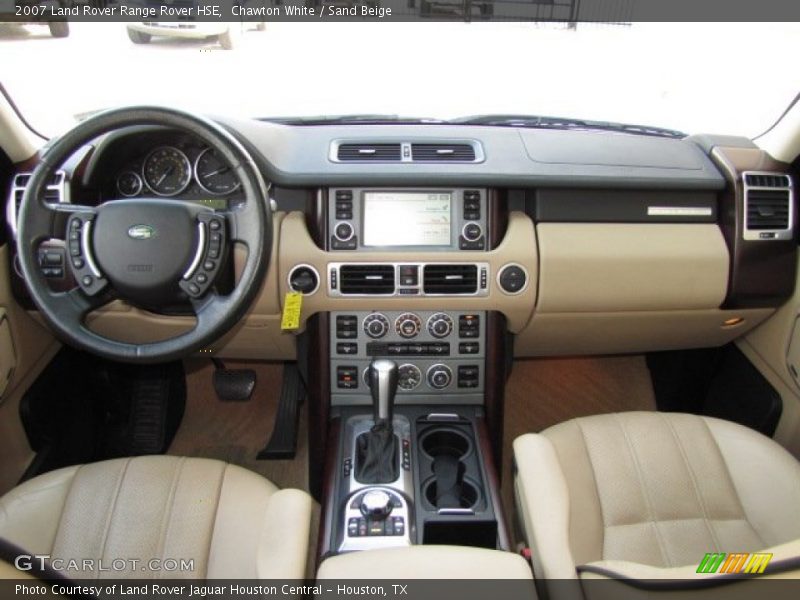 Chawton White / Sand Beige 2007 Land Rover Range Rover HSE