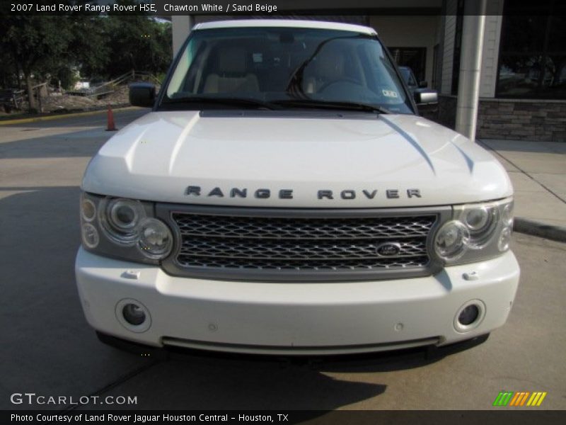 Chawton White / Sand Beige 2007 Land Rover Range Rover HSE