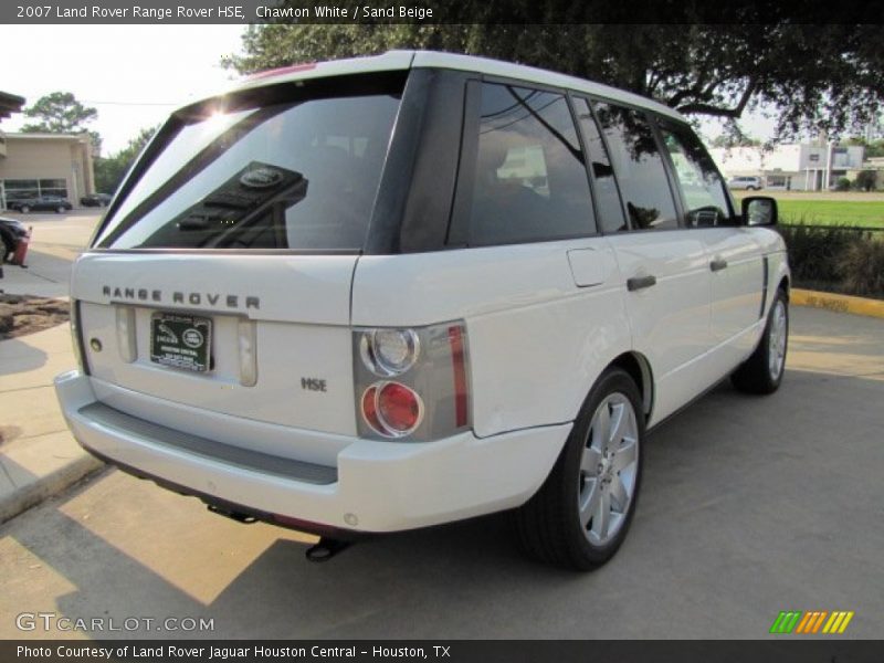 Chawton White / Sand Beige 2007 Land Rover Range Rover HSE