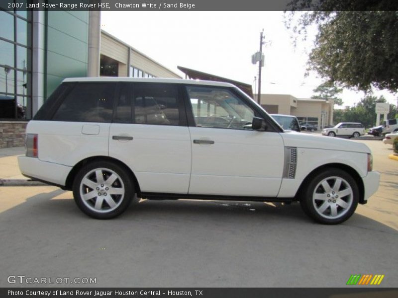 Chawton White / Sand Beige 2007 Land Rover Range Rover HSE