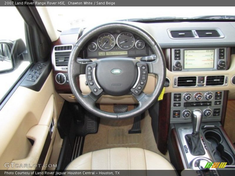 Chawton White / Sand Beige 2007 Land Rover Range Rover HSE