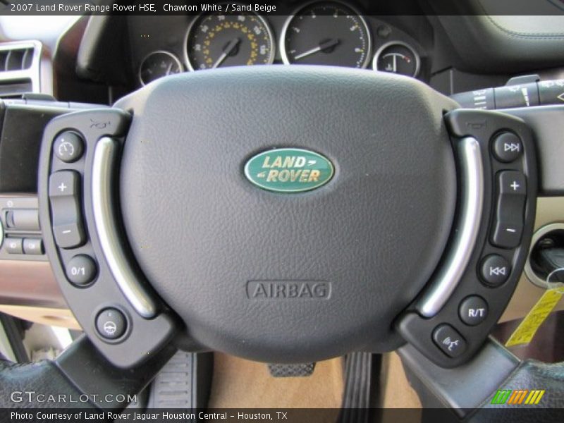 Chawton White / Sand Beige 2007 Land Rover Range Rover HSE