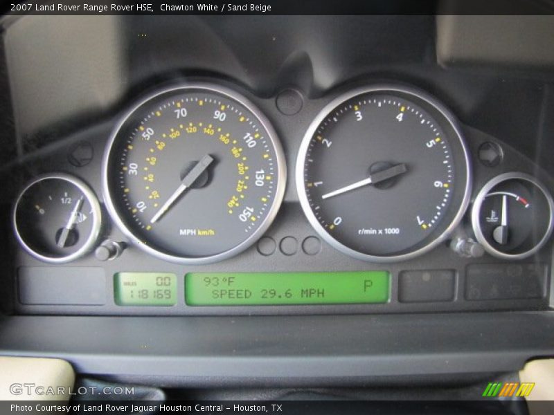 Chawton White / Sand Beige 2007 Land Rover Range Rover HSE