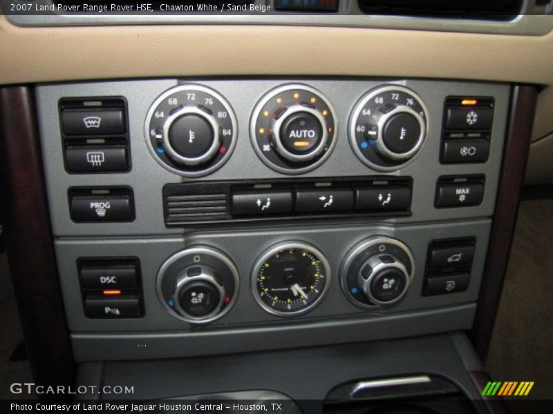 Chawton White / Sand Beige 2007 Land Rover Range Rover HSE