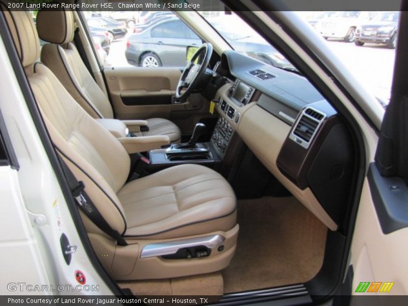 Chawton White / Sand Beige 2007 Land Rover Range Rover HSE