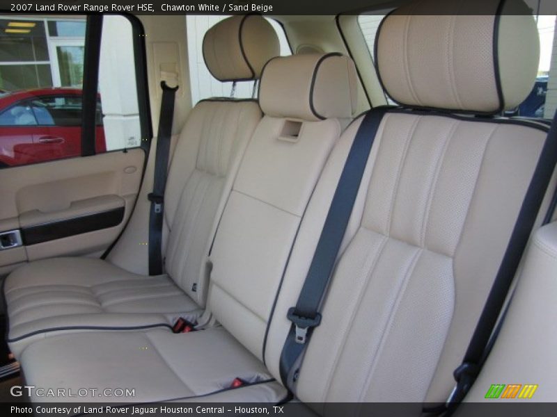 Chawton White / Sand Beige 2007 Land Rover Range Rover HSE