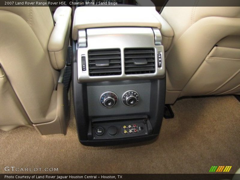 Chawton White / Sand Beige 2007 Land Rover Range Rover HSE