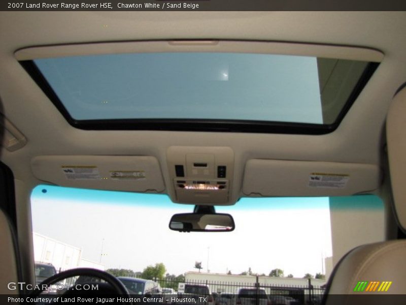 Chawton White / Sand Beige 2007 Land Rover Range Rover HSE