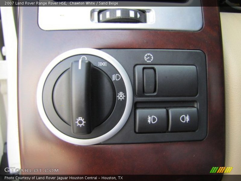 Chawton White / Sand Beige 2007 Land Rover Range Rover HSE