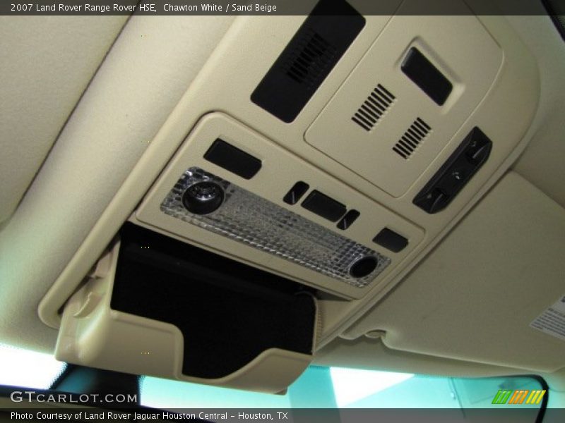 Chawton White / Sand Beige 2007 Land Rover Range Rover HSE