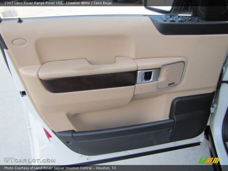Chawton White / Sand Beige 2007 Land Rover Range Rover HSE