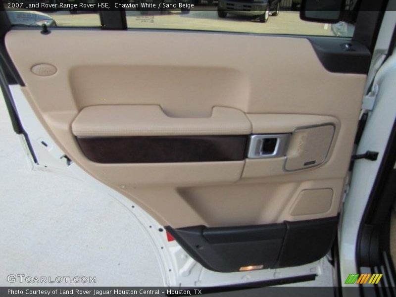 Chawton White / Sand Beige 2007 Land Rover Range Rover HSE