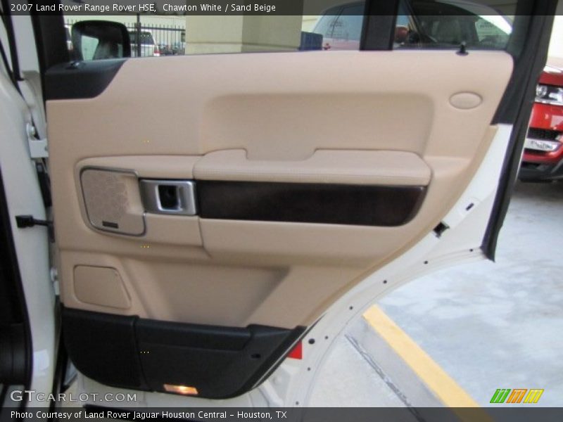 Chawton White / Sand Beige 2007 Land Rover Range Rover HSE