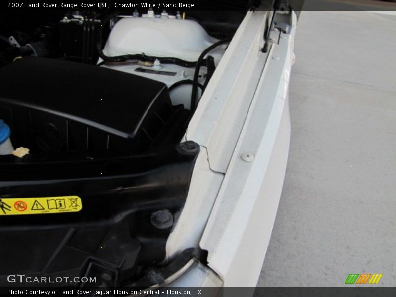 Chawton White / Sand Beige 2007 Land Rover Range Rover HSE