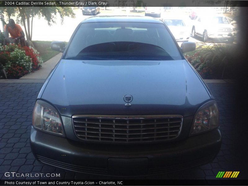 Thunder Gray / Dark Gray 2004 Cadillac DeVille Sedan