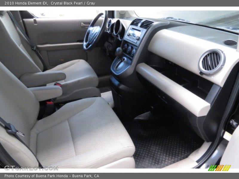 Crystal Black Pearl / Gray 2010 Honda Element EX
