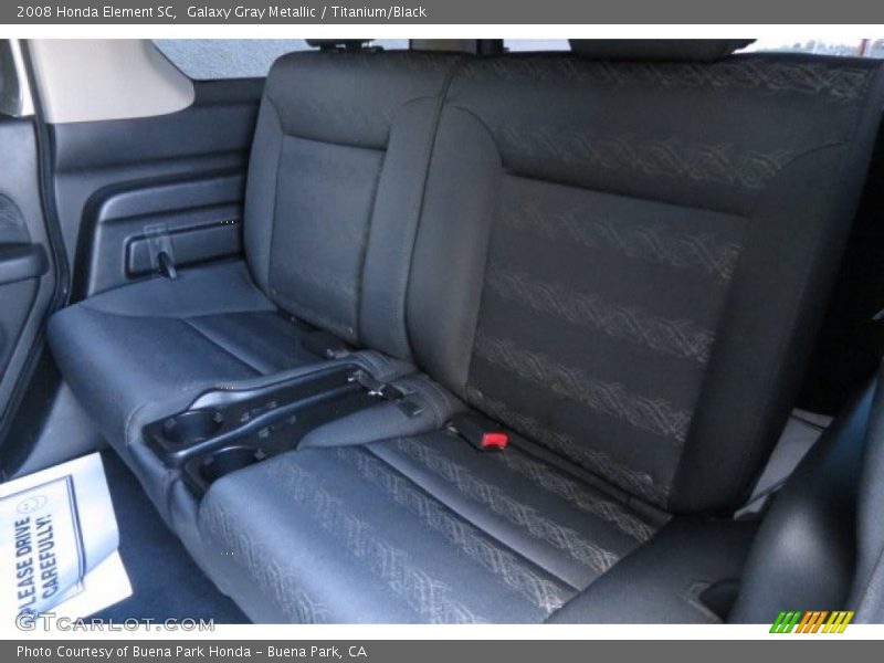 Galaxy Gray Metallic / Titanium/Black 2008 Honda Element SC